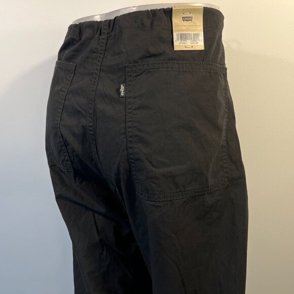 M101 Levi's Women's Black Baggy Parachute Pants - NWT $69.50 - Picture 7 of 8